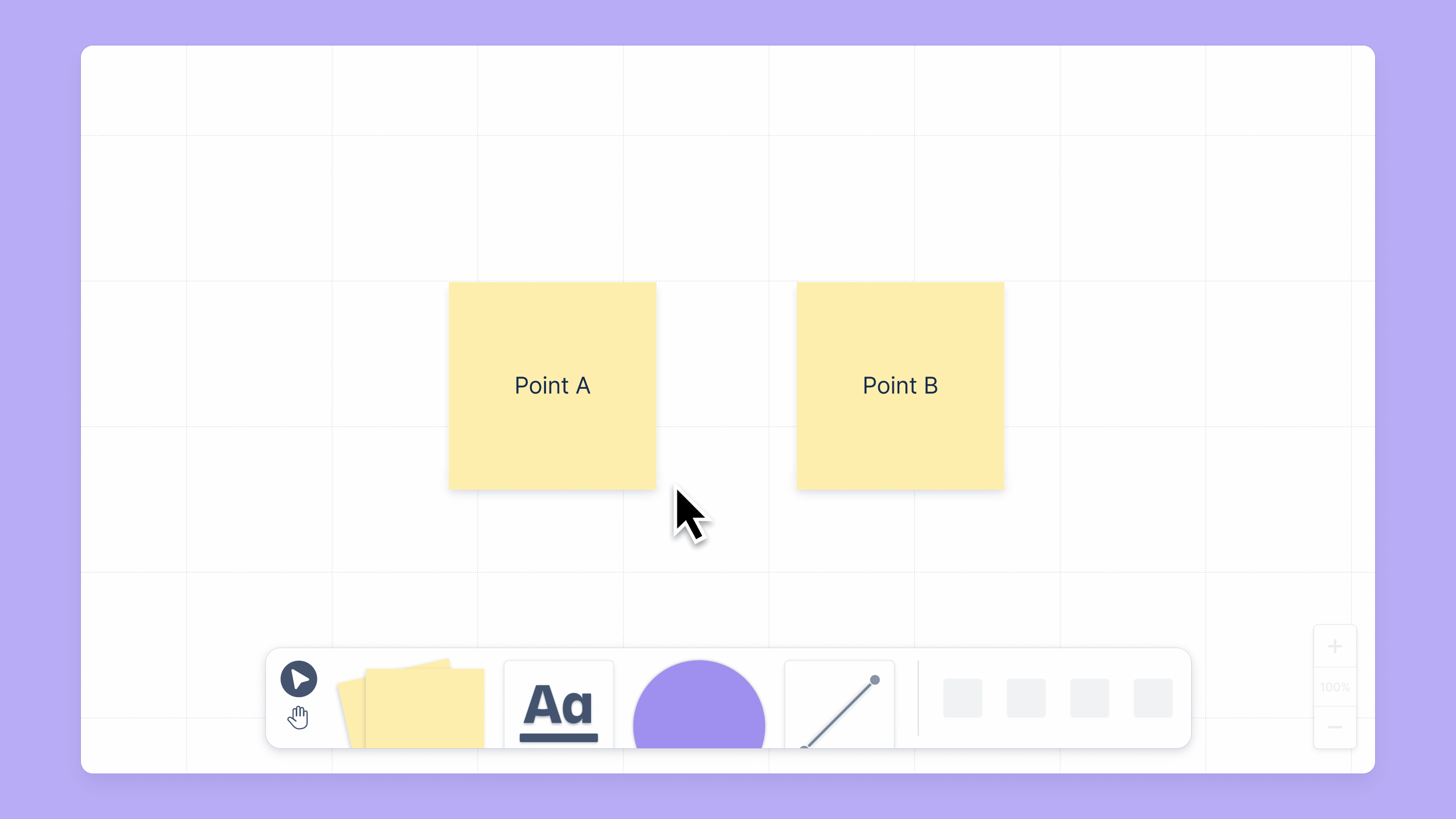 Drawing a line between two elements