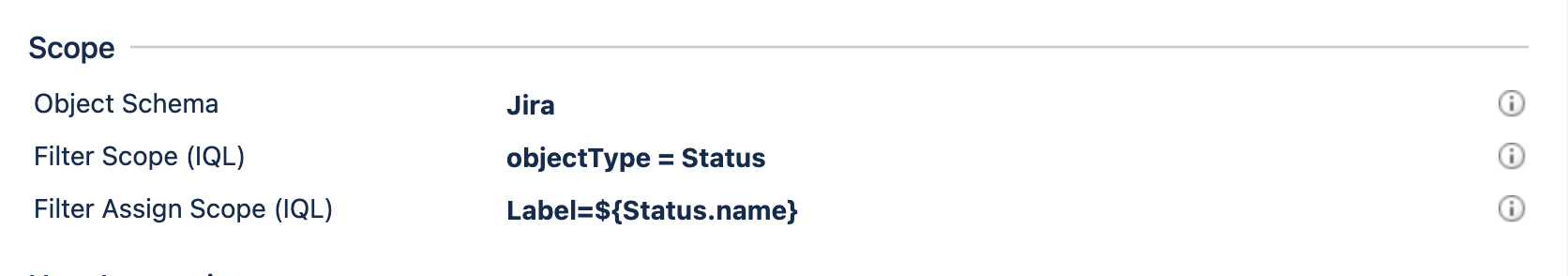 Object Schema Jira