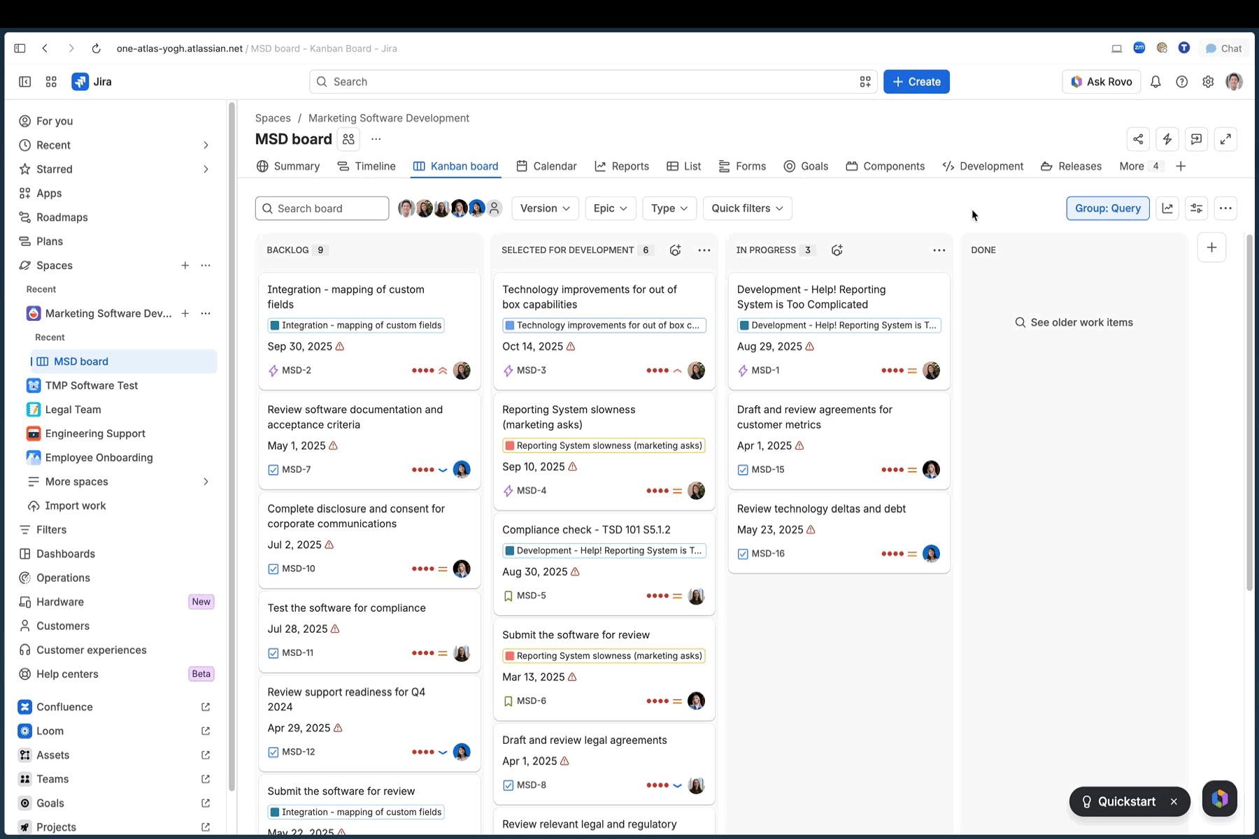 Jira Admin Agent toggle in Beta features