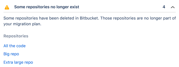 bitbucket cloud migration preflight checks warning