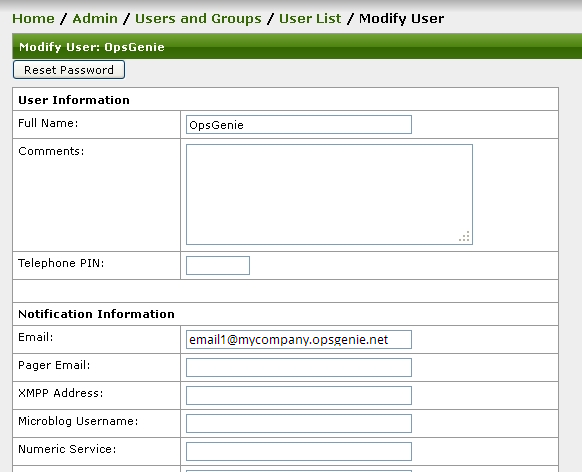 Integrate Opsgenie with OpenNMS | Opsgenie | Atlassian Support