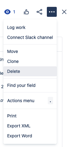 タイムラインから課題を削除する Jira Work Management Cloud アトラシアン サポート