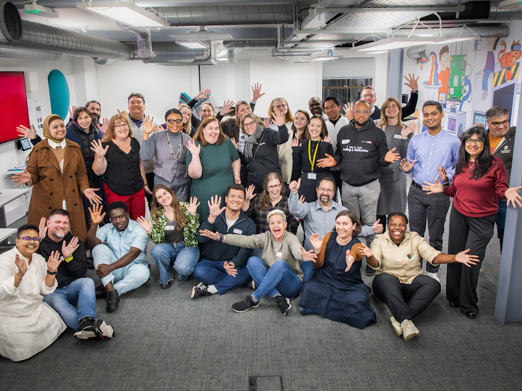 A group picture of all partners who attended the Cambridge, UK 2024 partner meet up