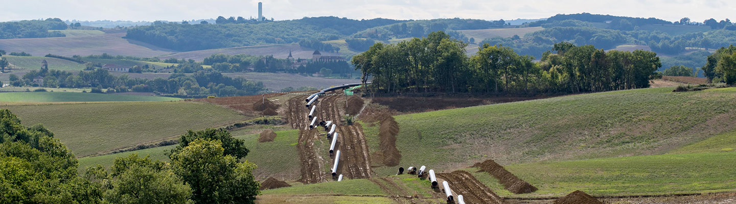 Projets de transport de gaz, de l’étude à l’exploitation d’une canalisation