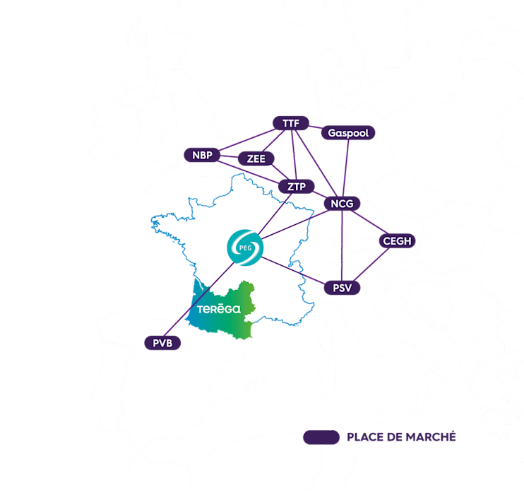 Réseau Teréga pour les expediteurs