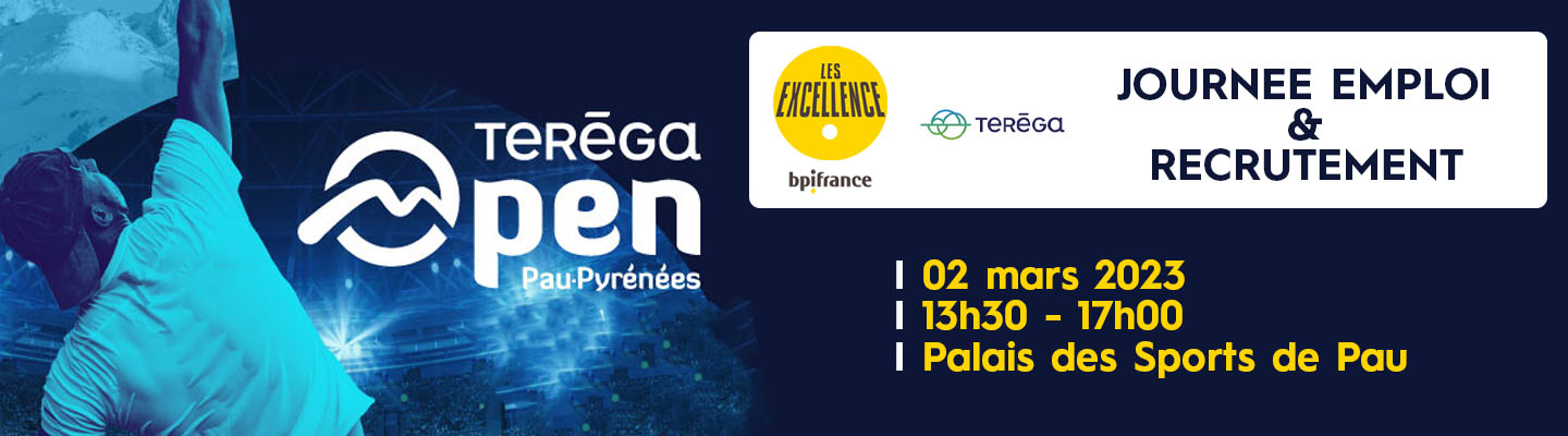 Teréga et Bpifrance mobilisés pour l’emploi des jeunes à l’occasion du Teréga Open Pau-Pyrénées