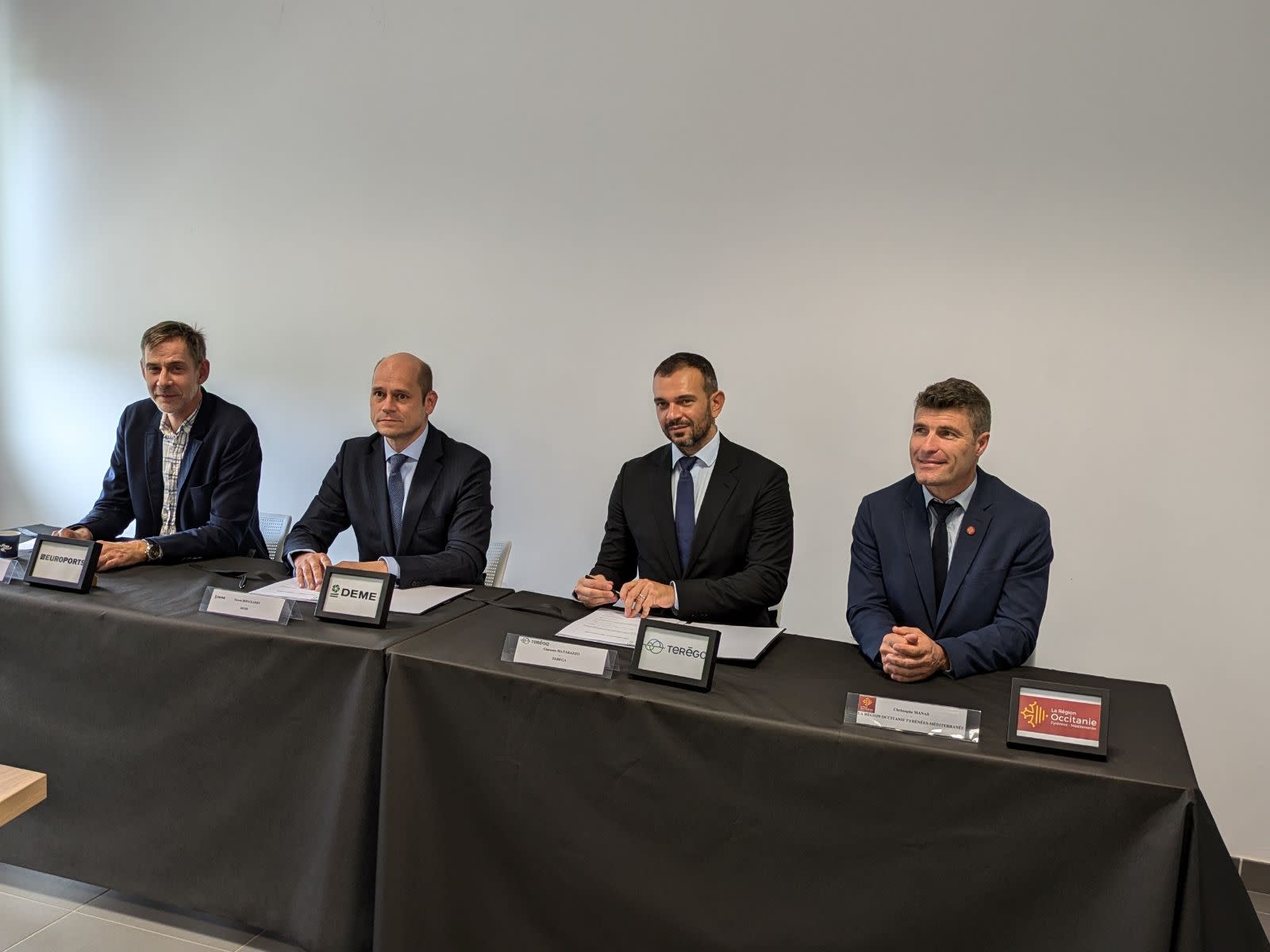 Signature MoU Port-La Nouvelle
