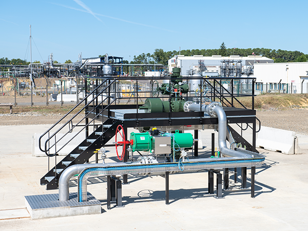 Site Stockage Lussagnet - Puit tete