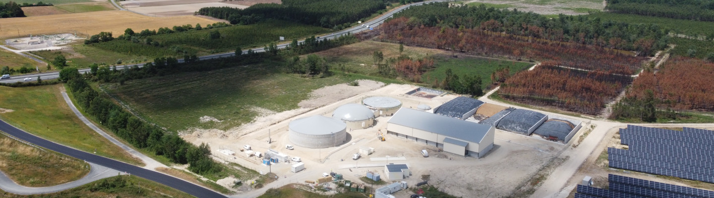 Biométhanisation à Auros : inauguration du site AgriEnergie