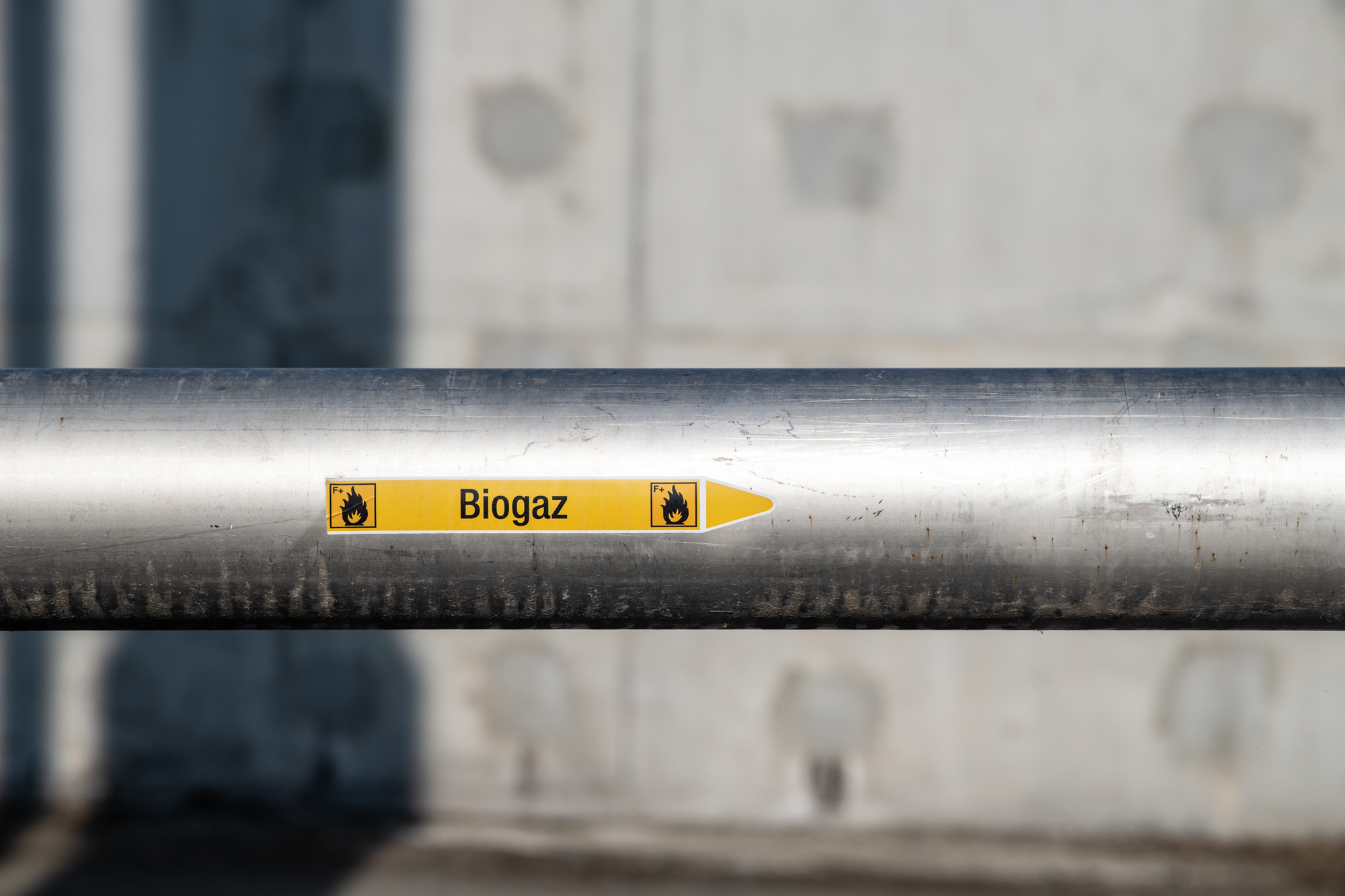 Canalisation de biogaz