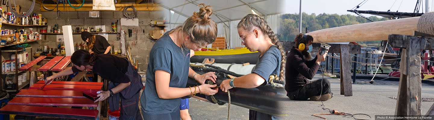 Supporting social inclusion with the Hermione, the frigate of liberty