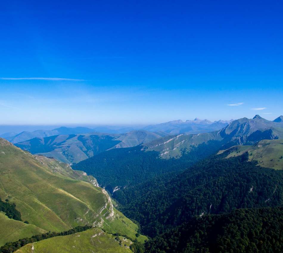 Larrau paysage des Pyrénées