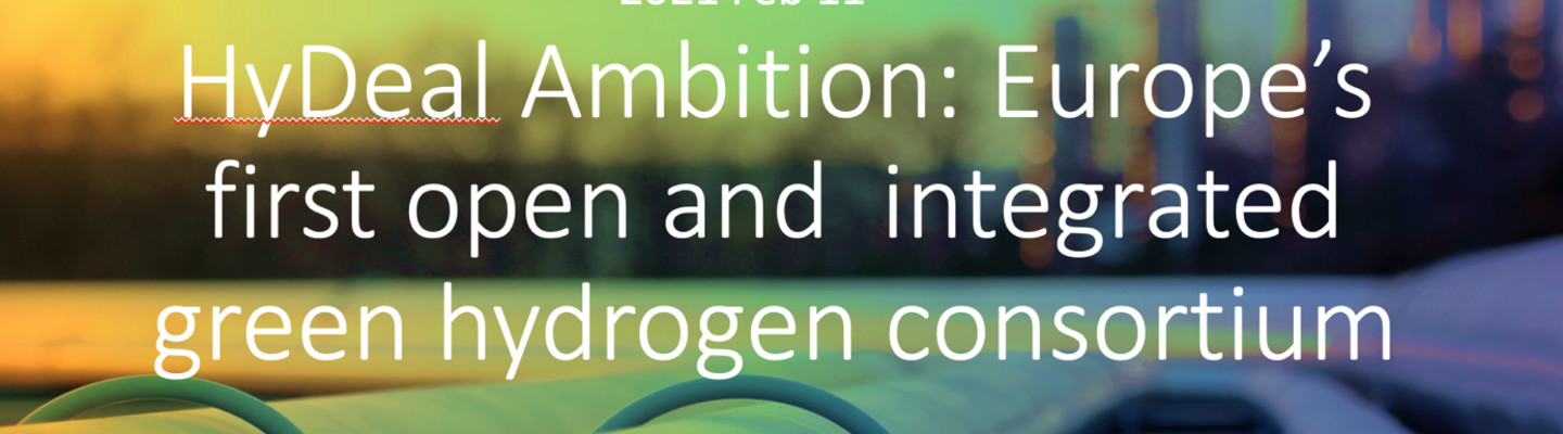 30 energy players initiate an integrated value chain to deliver green hydrogen across Europe at the price of fossil fuels