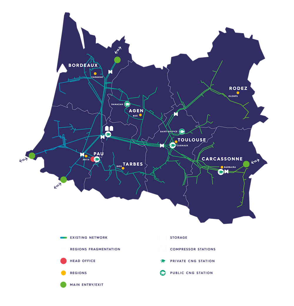 Terega Network for NGV station owners