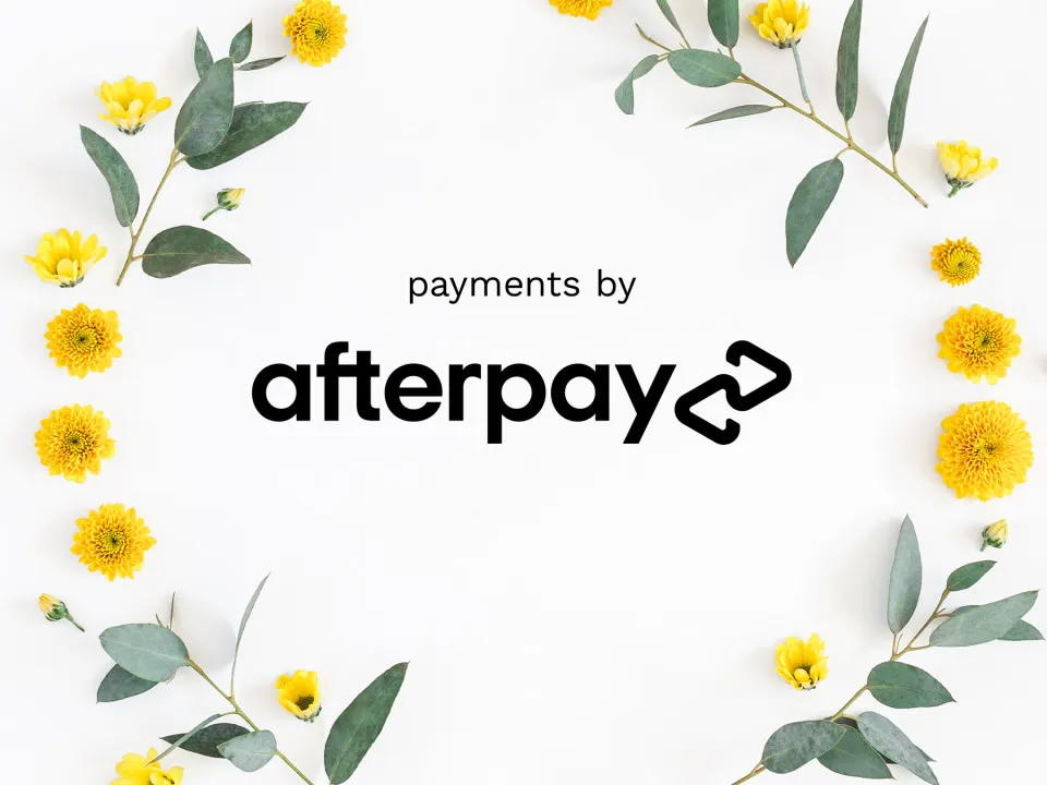 Afterpay, a new way to bouquet.
