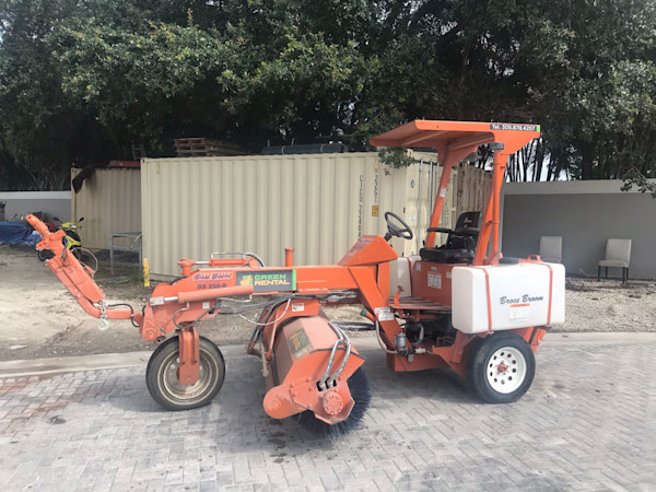 RideOn Sweepers Green Rental