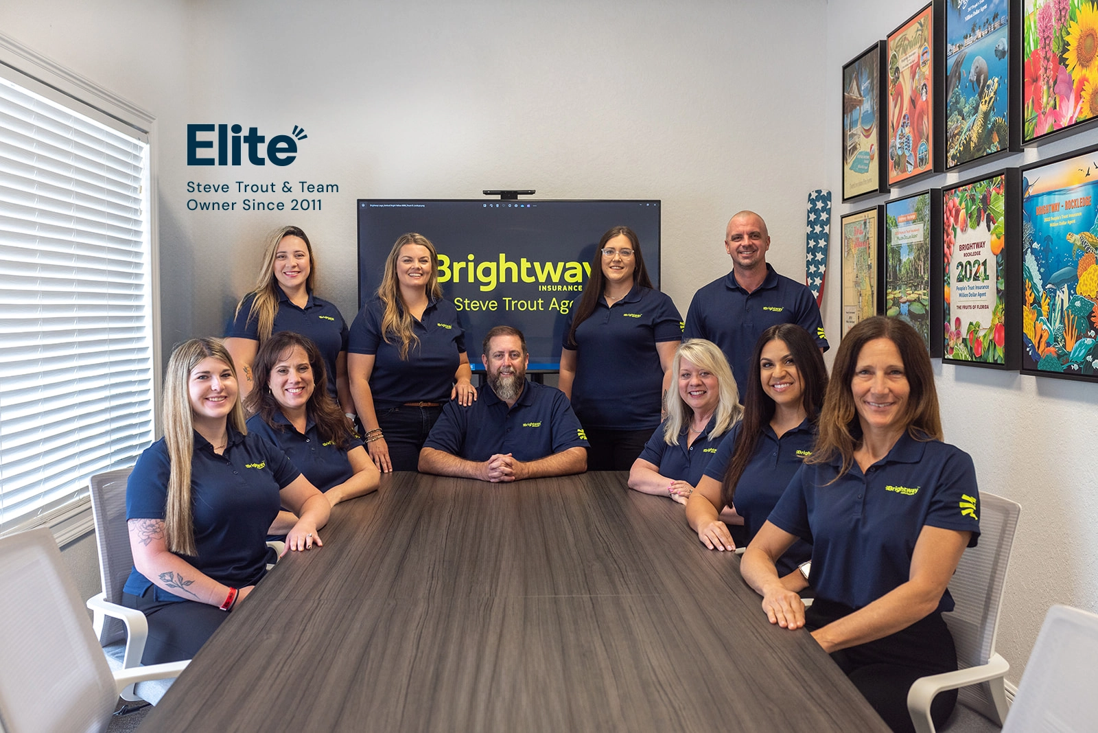 Steve Trout Agency Group Photo