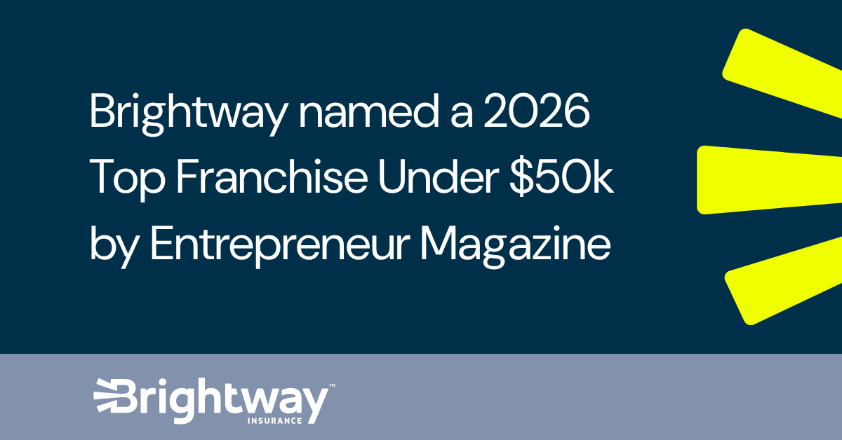 Brightway Insurance Named to Entrepreneur Magazine’s 2026 Top Franchises Under $50,000