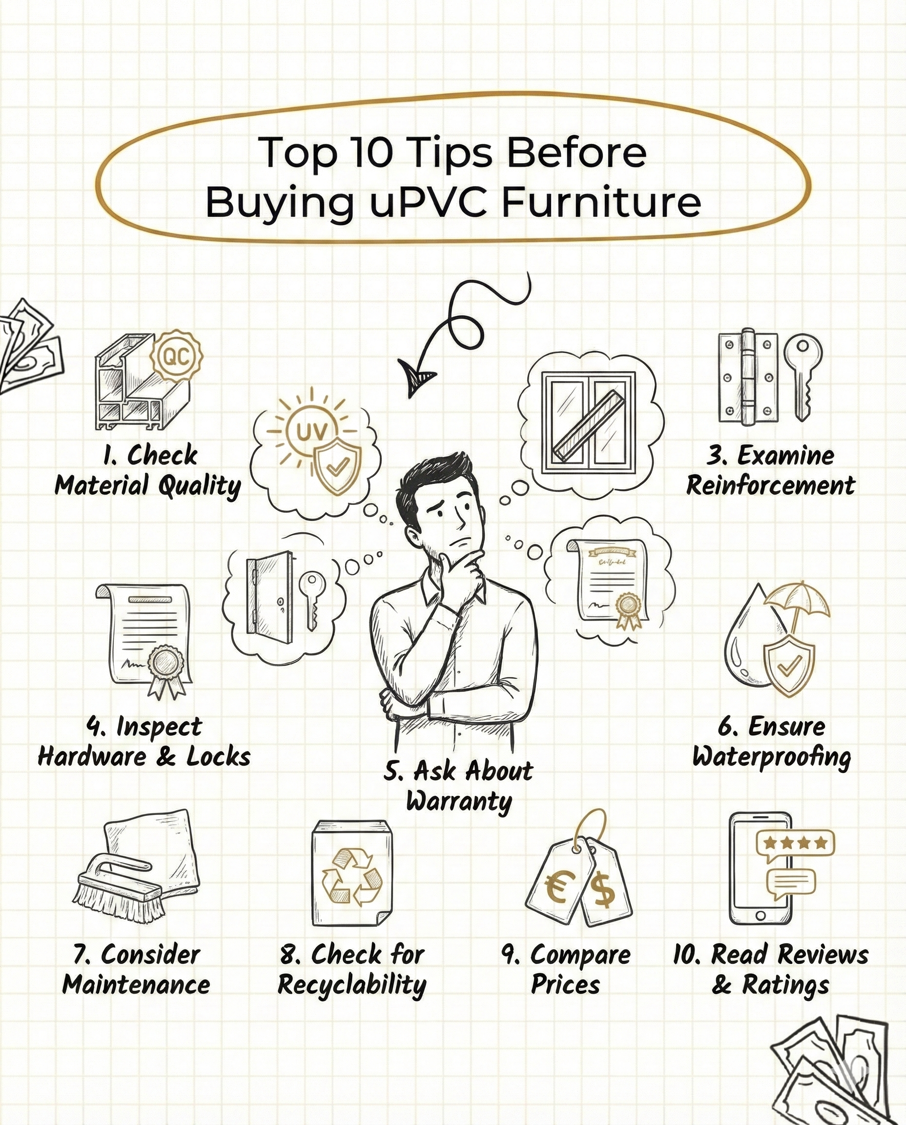 Top 10 Tips Before Buying uPVC Furniture