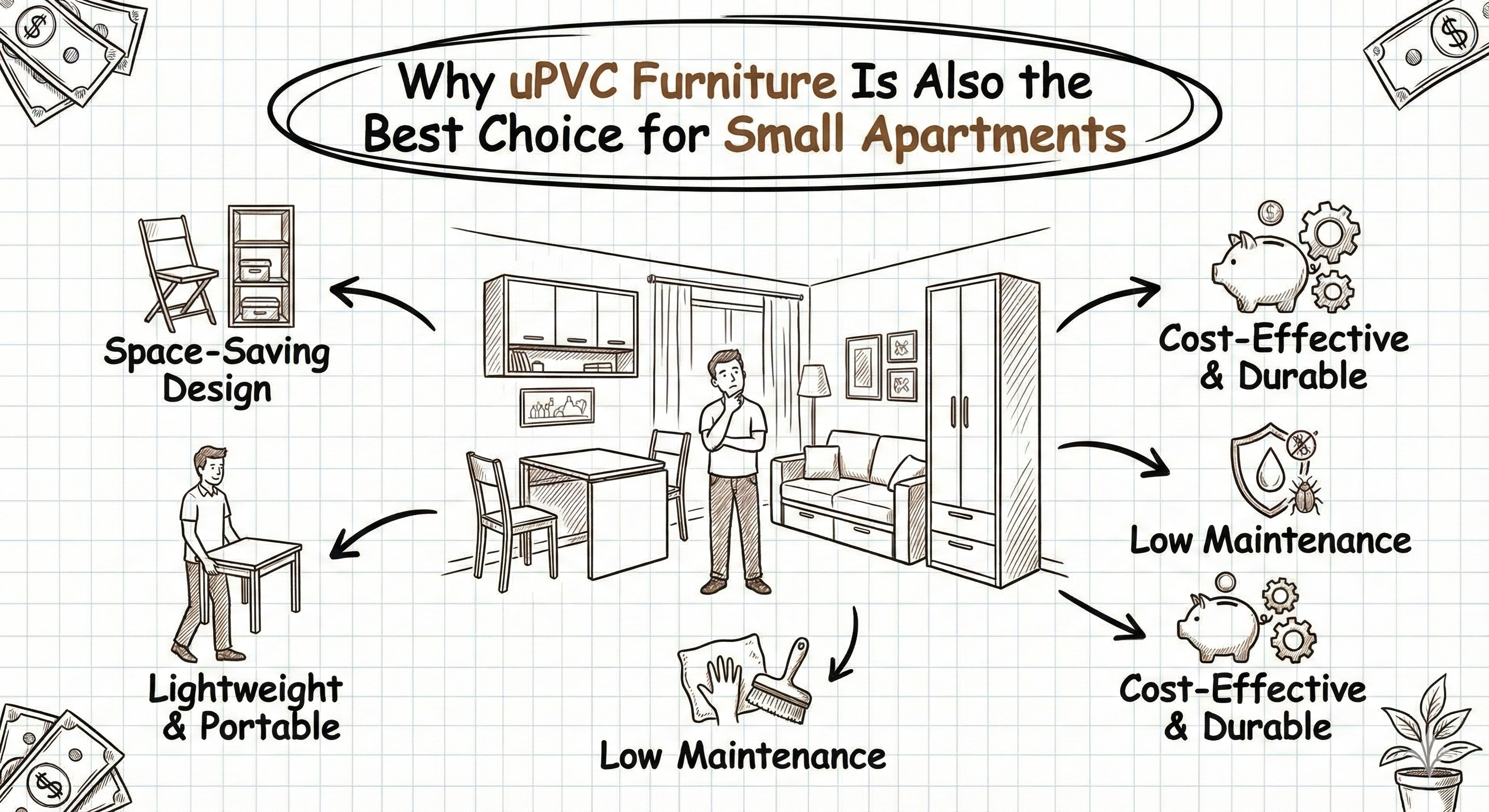 Why Woodwin uPVC Furniture Is Also the Best Choice for Small Apartments