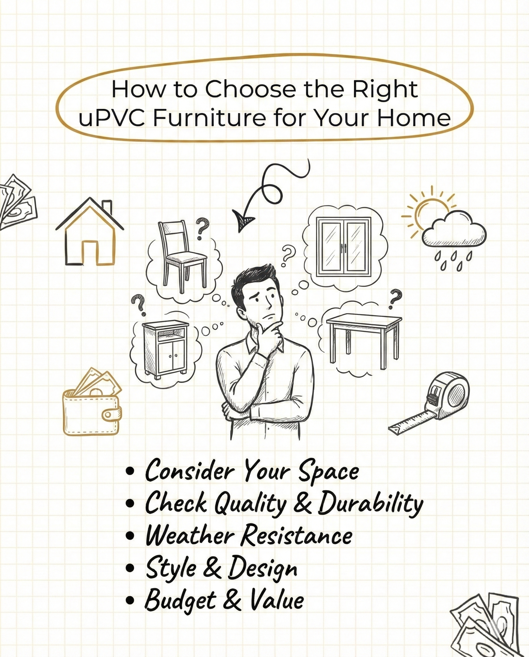 How to Choose the Right uPVC Furniture for Your Home