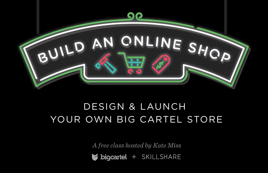 New Skillshare Class: Build an Online Shop