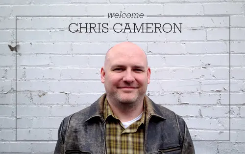 Welcome Chris Cameron