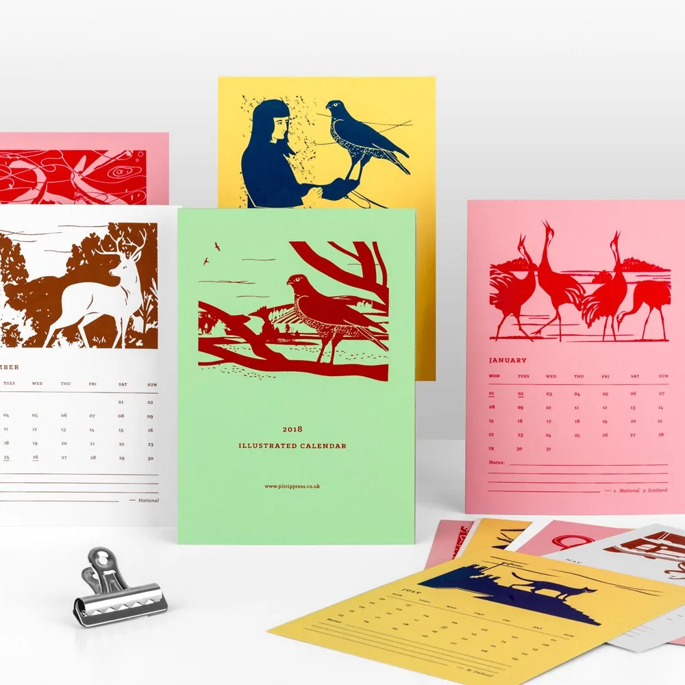 2018+illustrated+calendar+of+creatures+illustrated+and+screenprinted+by+pirrip+2.jpg