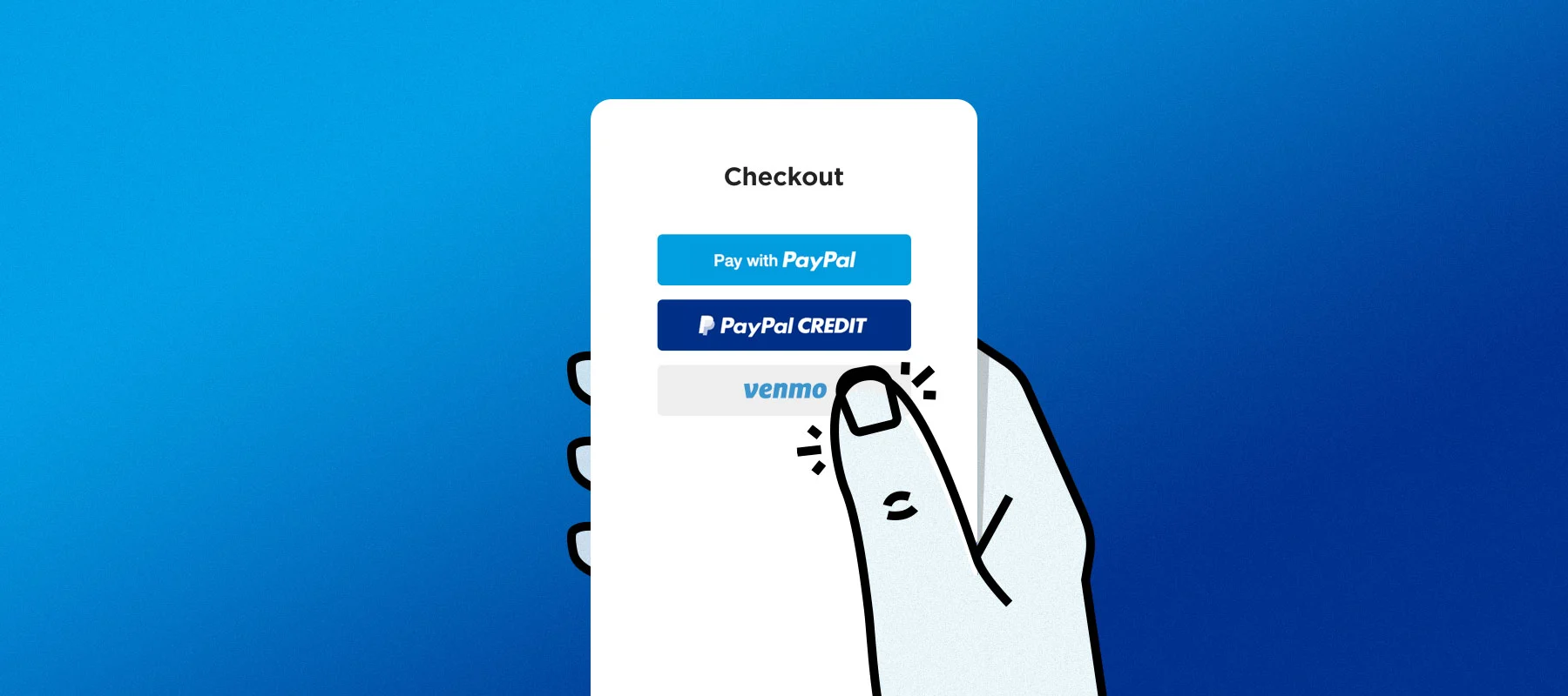 Introducing Venmo and PayPal Credit at Checkout