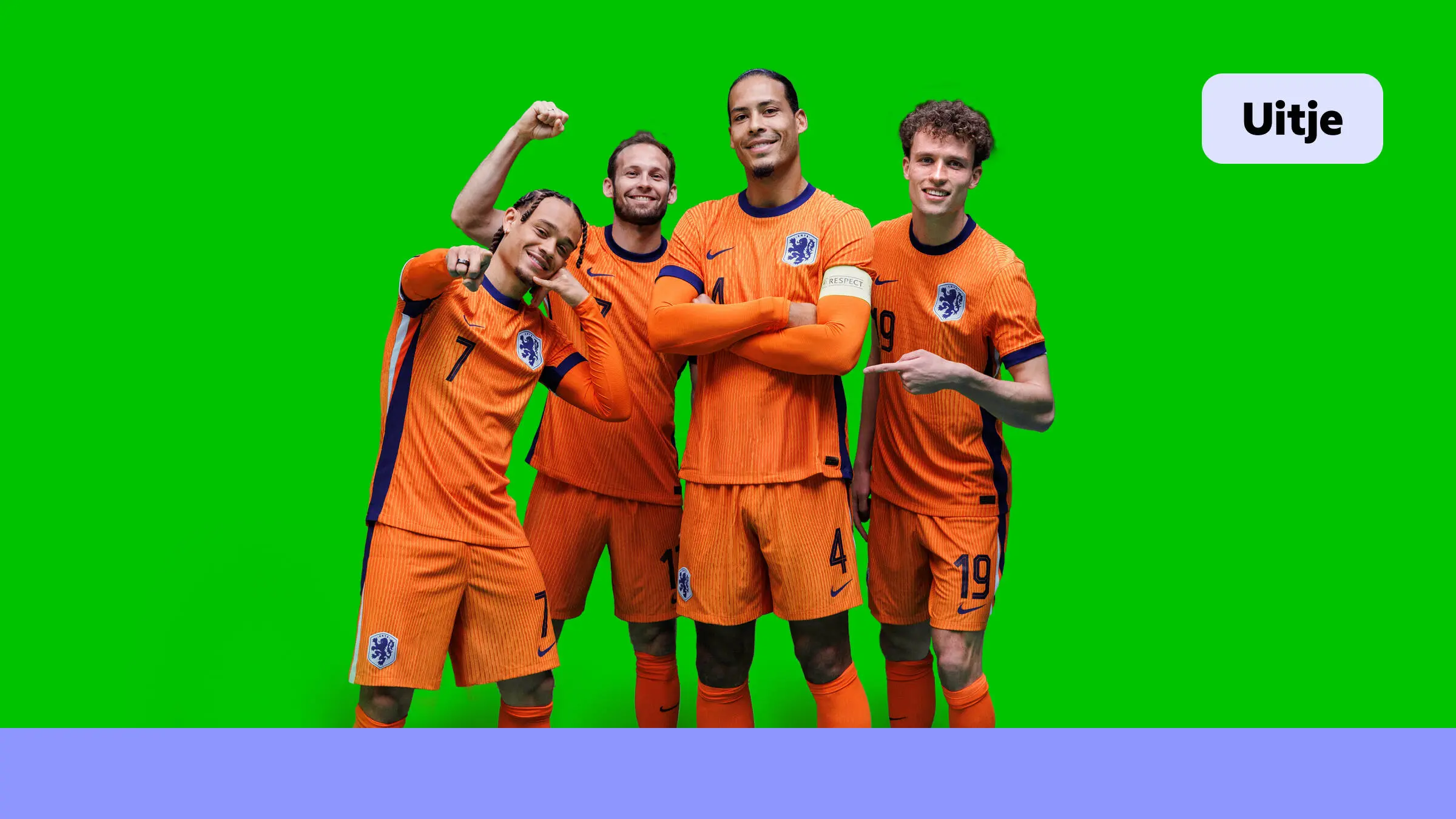 Moedig het Nederlands elftal aan