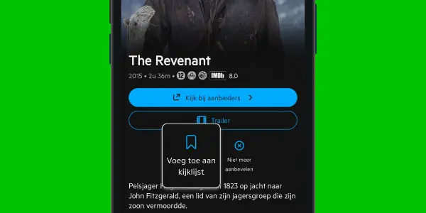 Maak het persoonlijk in de KPN TV app