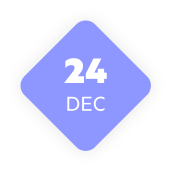 Filmkado label: 24 december