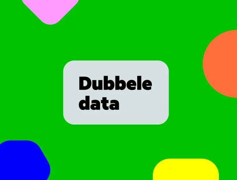 Dubbele data bij Combivoordeel