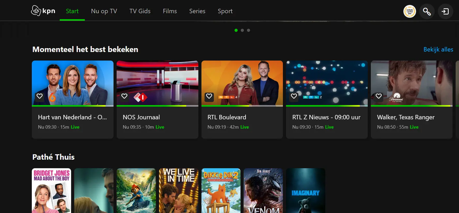 Kijk tv in je favoriete internetbrowser