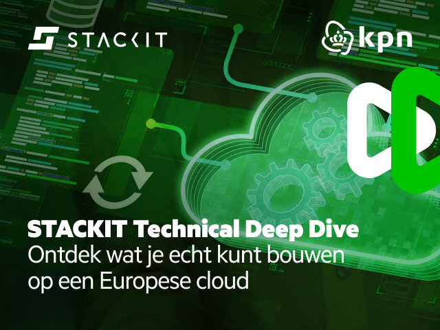 Icoon van een wolk en data met tekst en logo's