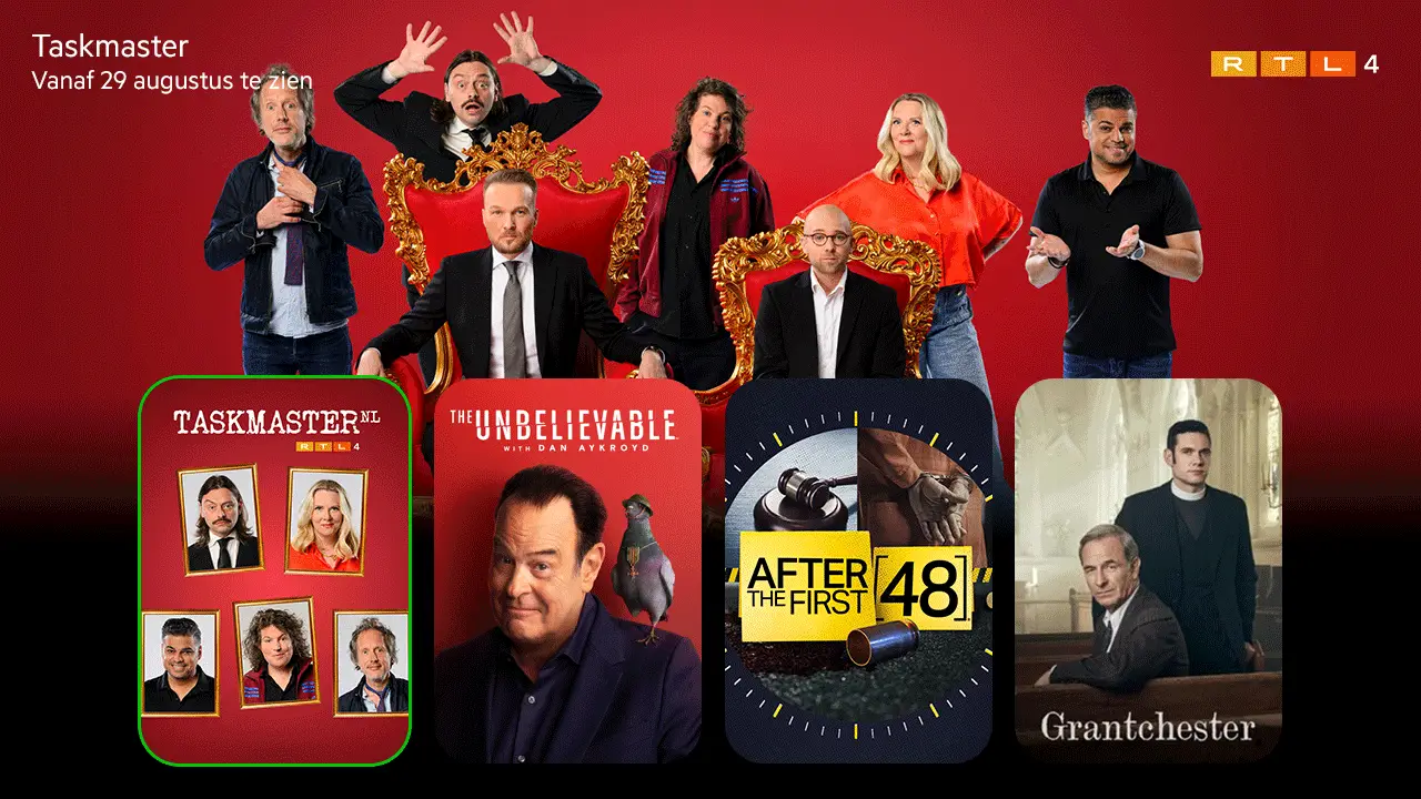 Dit zie je in augustus bij KPN op tv.