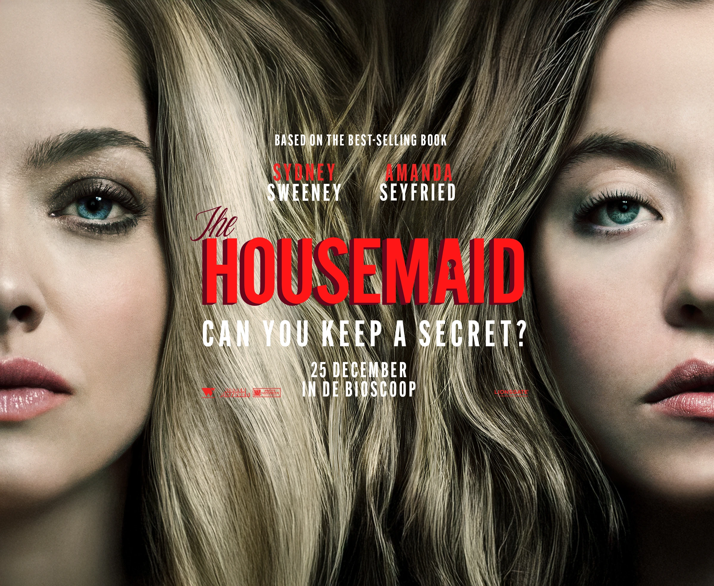 Filmposter van The Housemaid. 25 december in de bioscoop