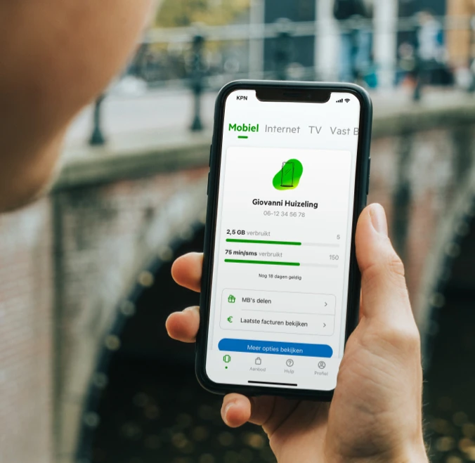 De MijnKPN app is vernieuwd!