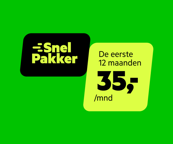 Snelpakker: nu 12 maanden Internet en TV voor 35 euro