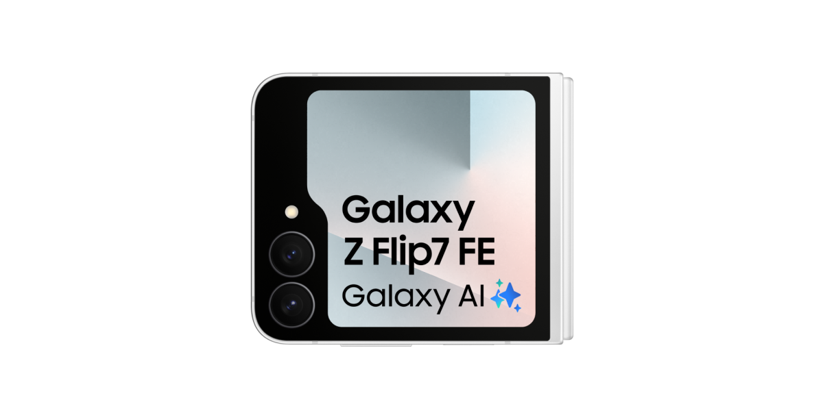 Dichtgeklapte Galaxy Z Flip7 Fan Edition