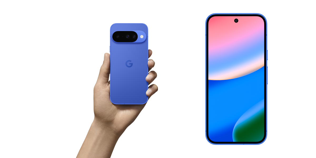 Afbeelding van de Google Pixel 10 in een hand