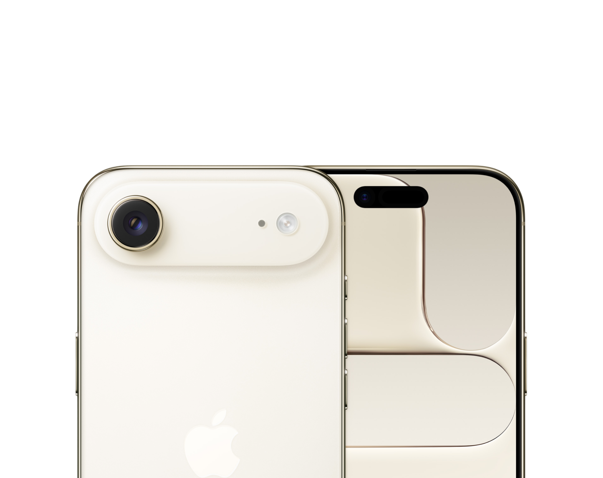 iPhone Air in de kleur goud
