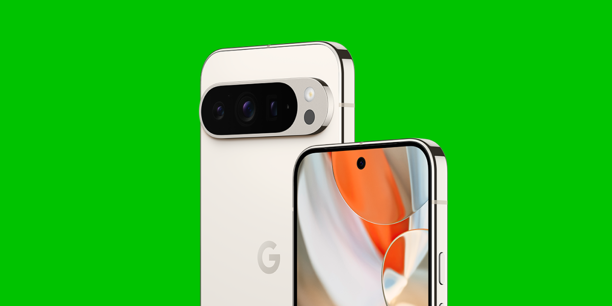 Google Pixel 9 Pro XL voor- en achterkant