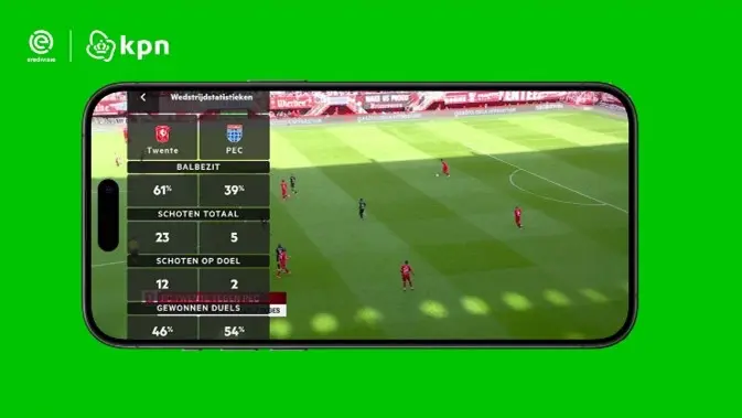 live statistieken in de TV+ app