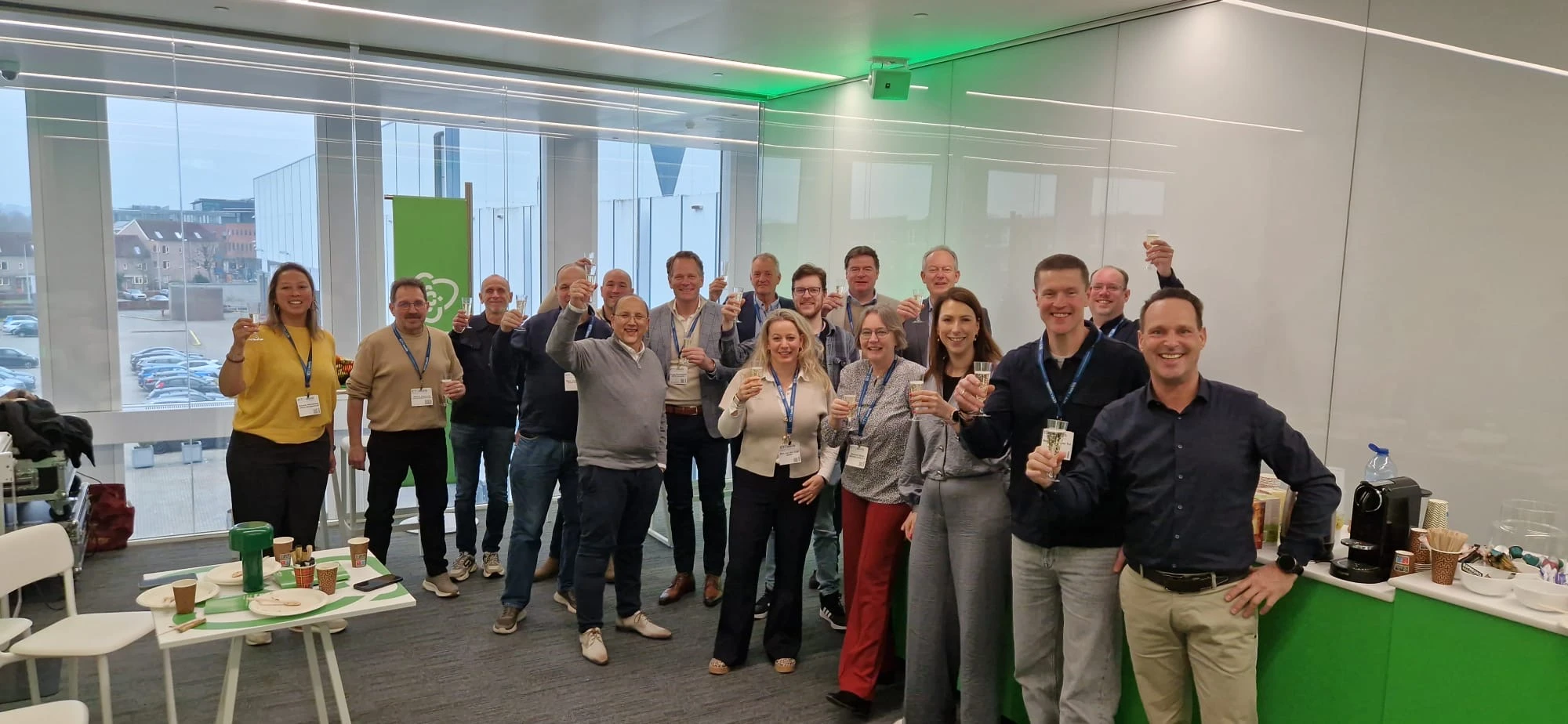 Groepsfoto KPN bij ICT&Health world conference