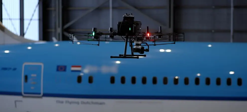 KLM drone