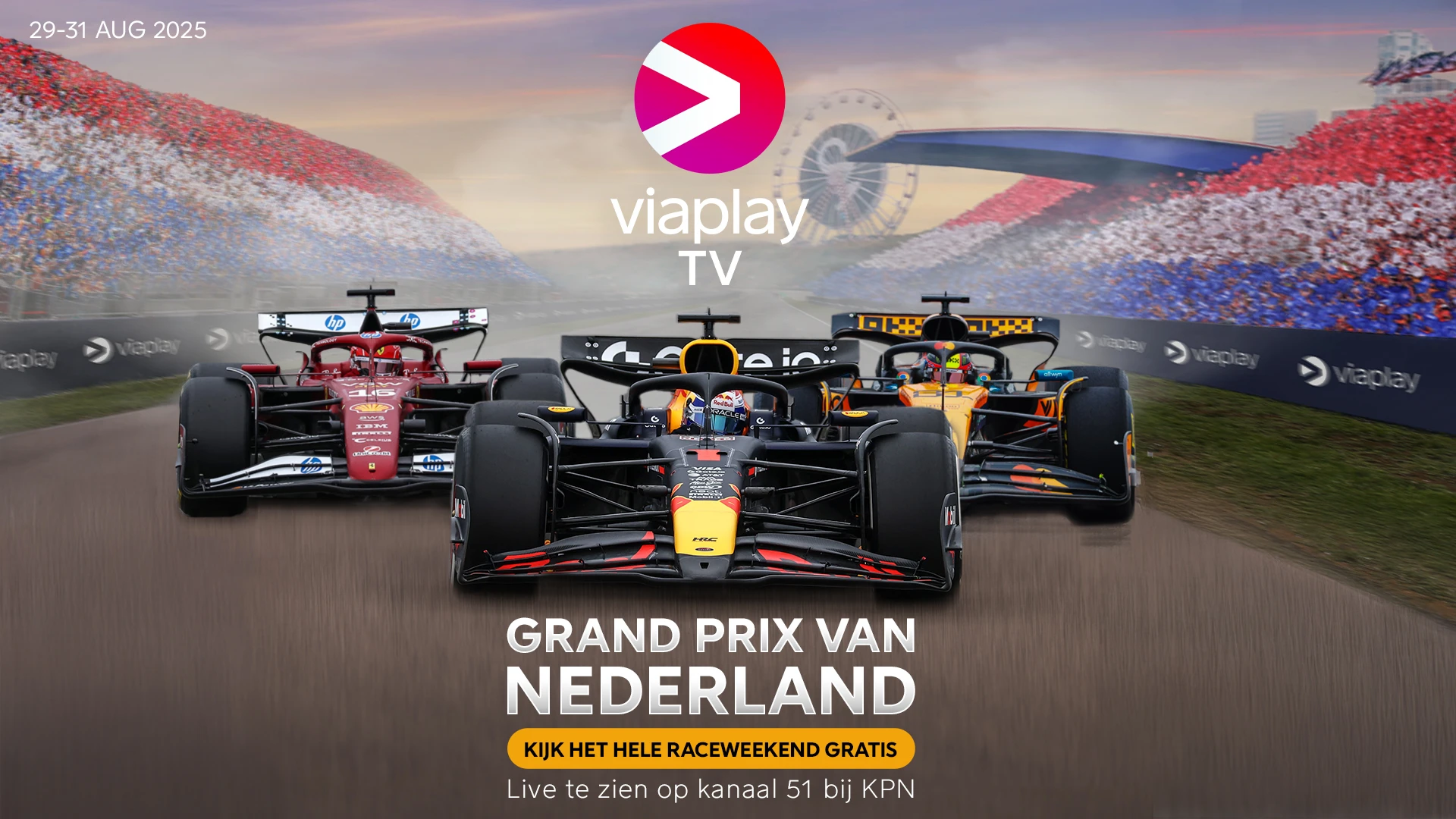 Formule 1 Zandvoort 2024 - tijden en info