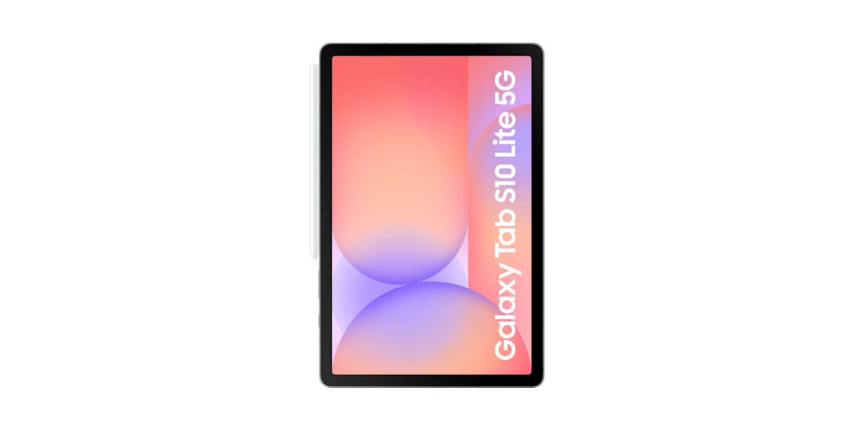 De voorkant van de Samsung Galaxy S10 Lite