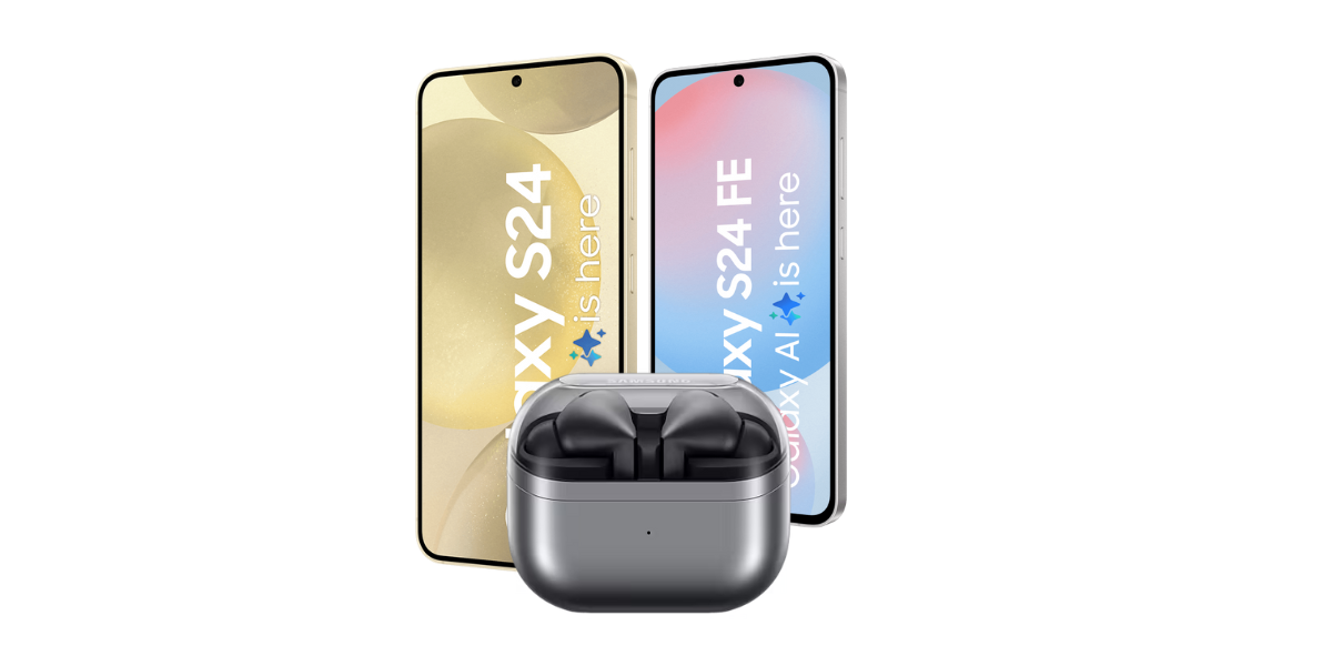 Samsung Galaxy S24 of S24 FE  Galaxy Buds3 Pro Actie