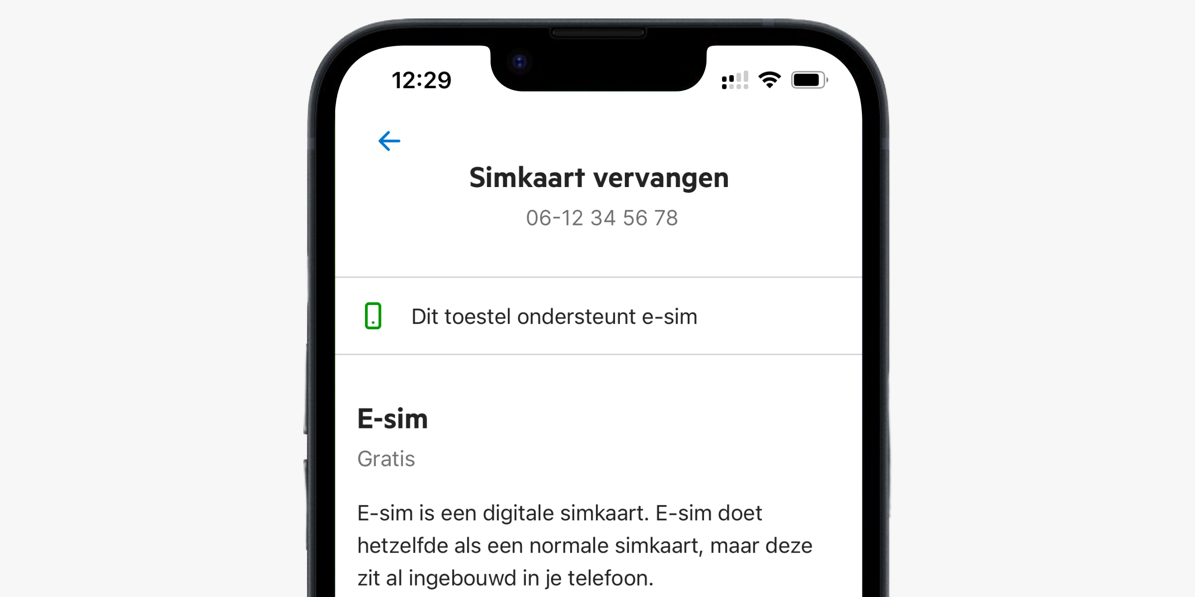 Installeer een e-sim of dual e-sim op de iPhone 14-serie